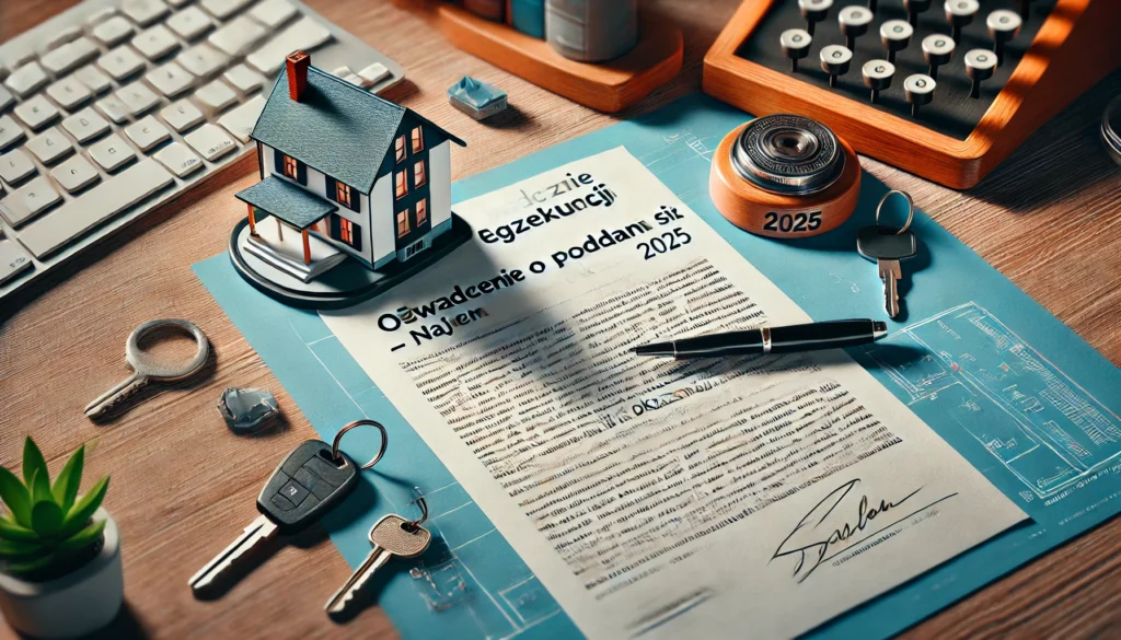 Oświadczenie o poddaniu się egzekucji wzór najem okazjonalny